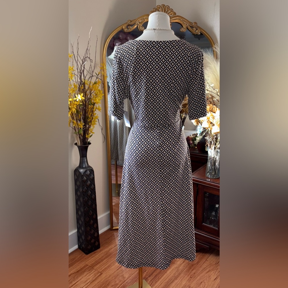 Croft & Barrow patterned Aline sundress size Large NWT - Picture 3 of 6